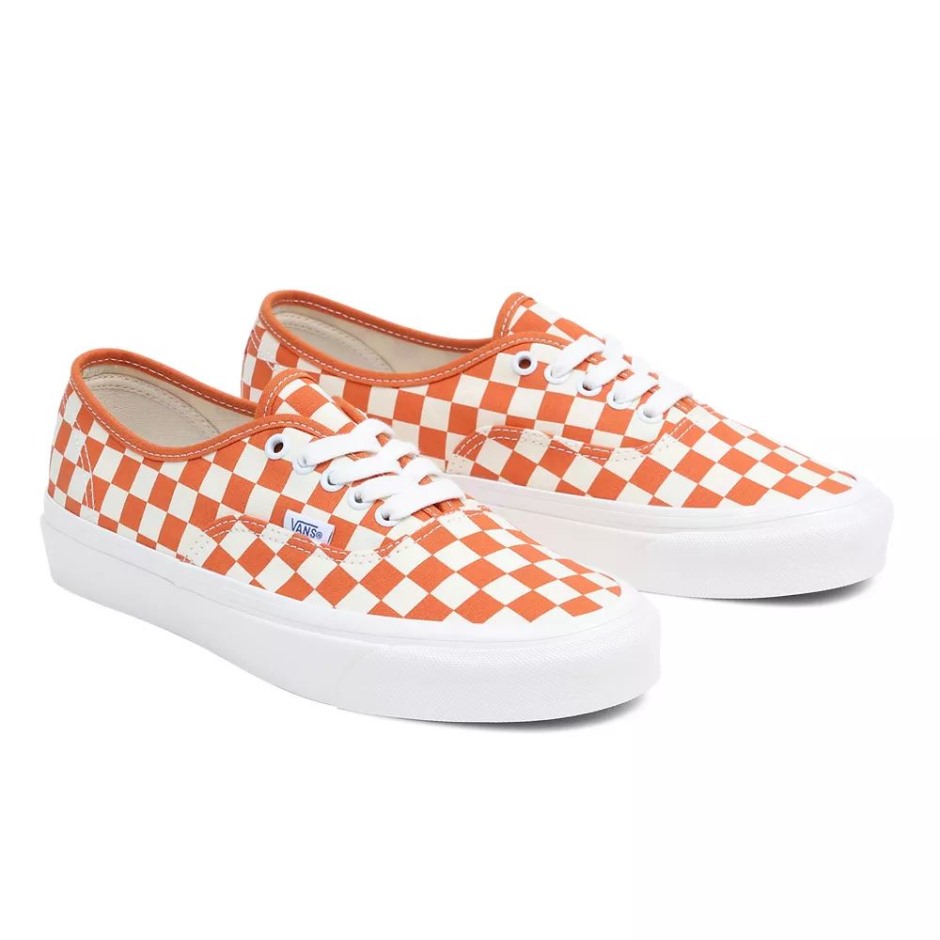 Vans Anaheim Factory נעלי 44 Dx אותנטיות לבן-כתום