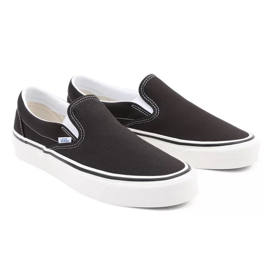 Vans Anaheim Factory Classic Slide On 98 Dx נעלי שחורות