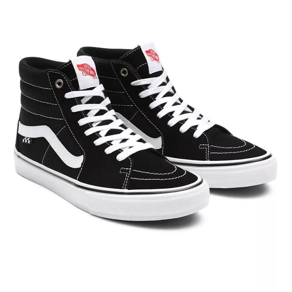 טנדר סקייט שחור Sk8-hi נעלי נשים