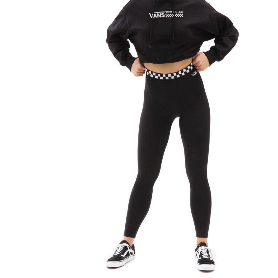 Vans Bladez Check Leggings שחור