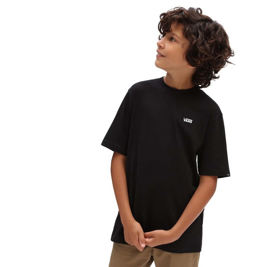 חולצת טריקו (8-14 שנים) שחורה