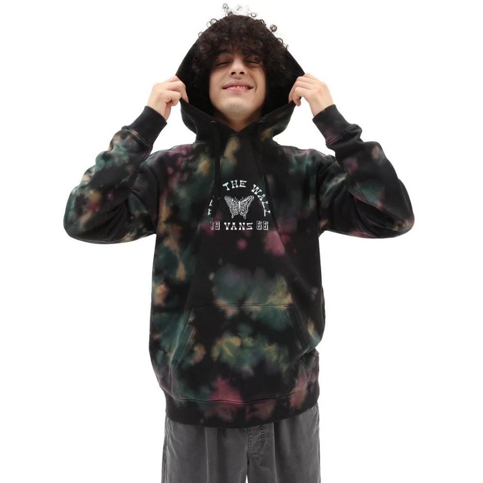 Vans Butterfly Tie Dye Pullover Hoodie Multi