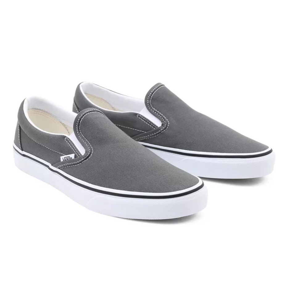 Vans Canvas נעלי החלקה קלאסיות בצבע אפור