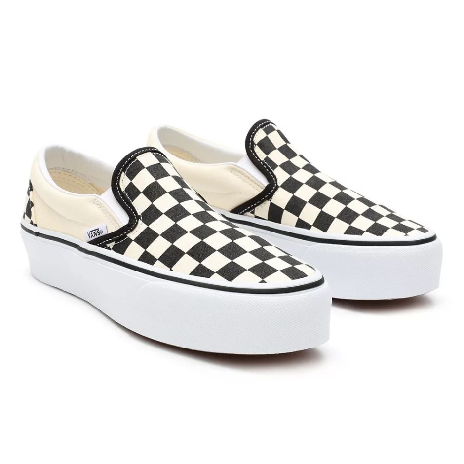 Tandar Damka Nellie Slip-on קלאסי שחור-לבן