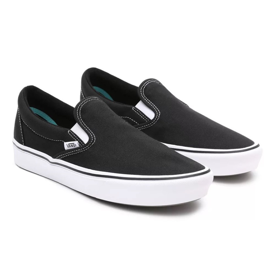 Vans קלאסי Comfycush נעלי החלקה נשים שחורות