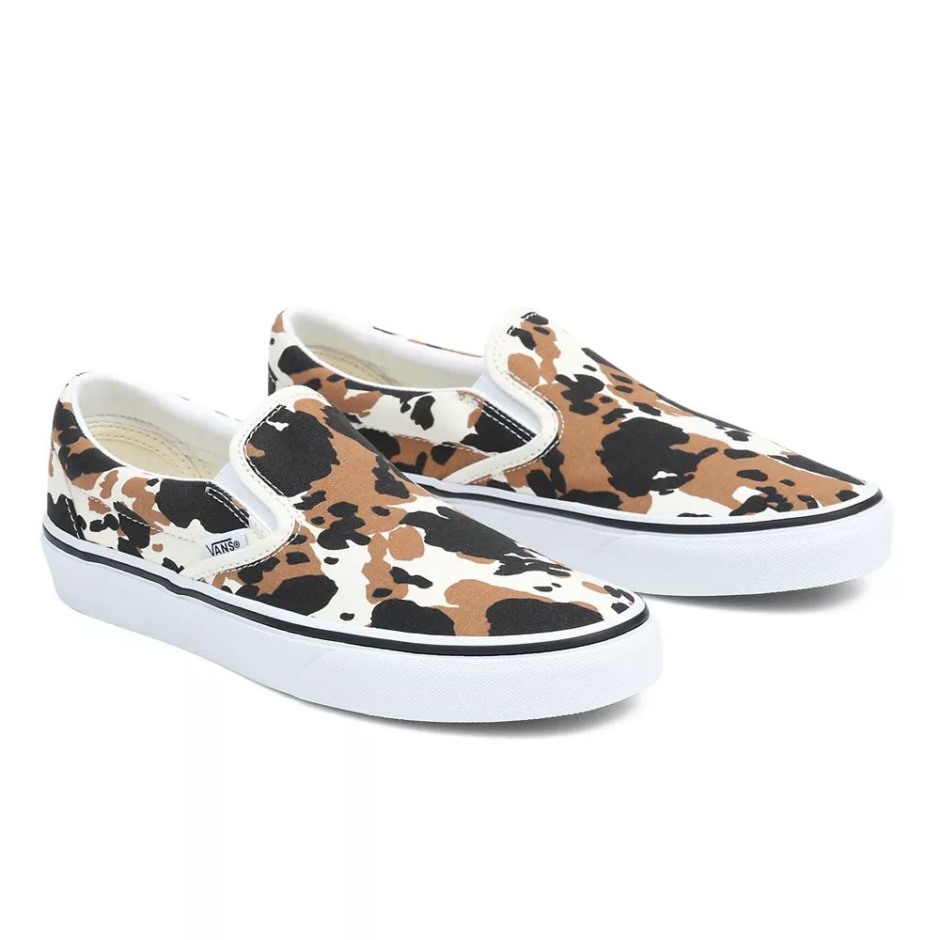 Vans נעלי סליפ-און קלאסיות נשים שחורות