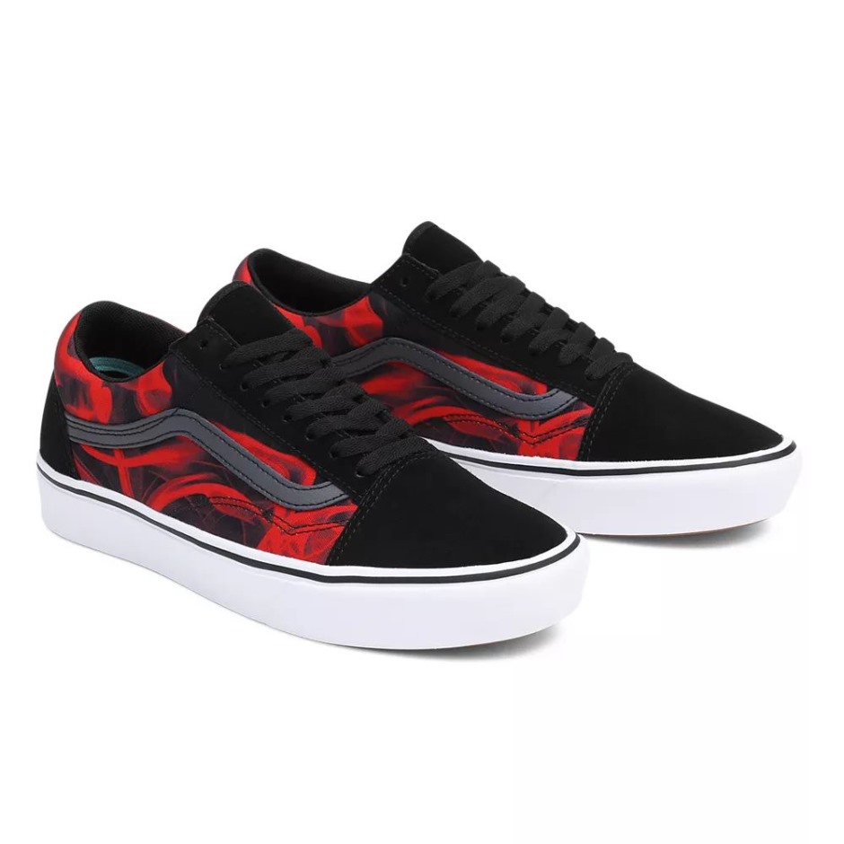 Vans Comfycush Old School נעלי שחור-אדום