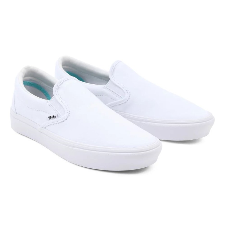 Vans Comfycush נעלי החלקה לבנות