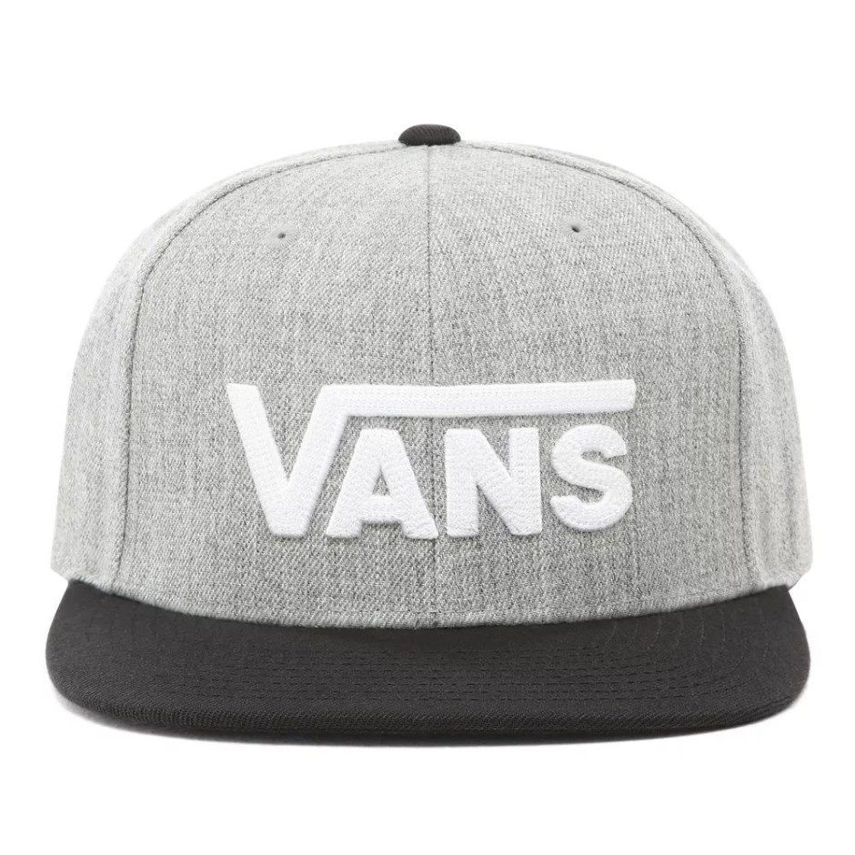 Vans Drop V Snapback כובע אפור