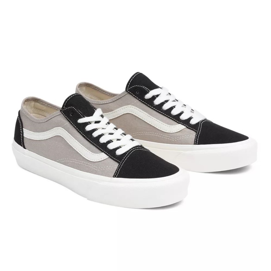 Vans Eco Theory נעלי אולד סקול מחודדות שחור-אפור