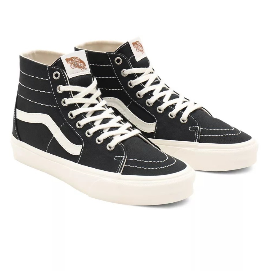 Vans Eco Theory Sk8-hi נעליים מחודדות שחורות