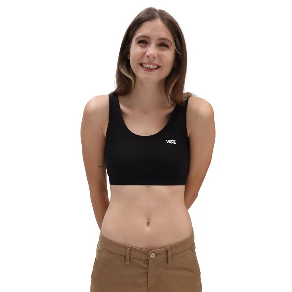 Tundra Meuffim V Bralette שחור