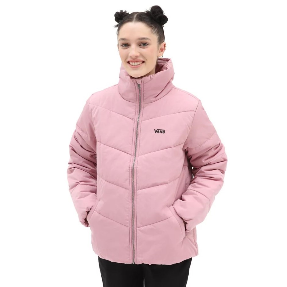 מעיל טנדר יציקה Puff Mte ורוד