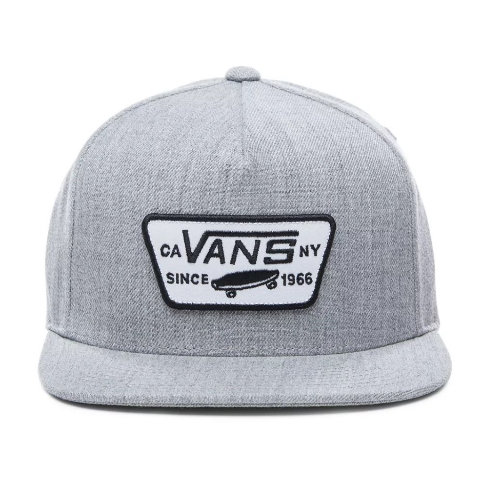 טנדרים כובע Snapback מלא תיקון אפור
