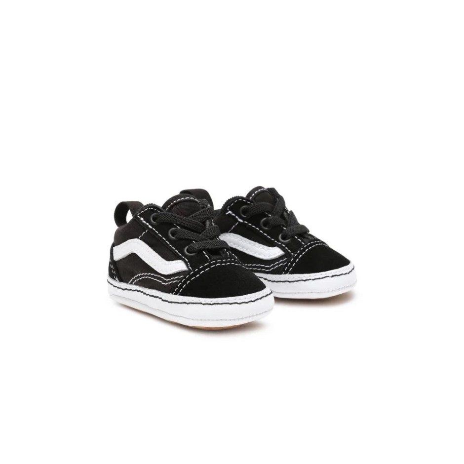 Vans Infant Infant Old School נעלי עריסה (0-1 שנה) שחורות