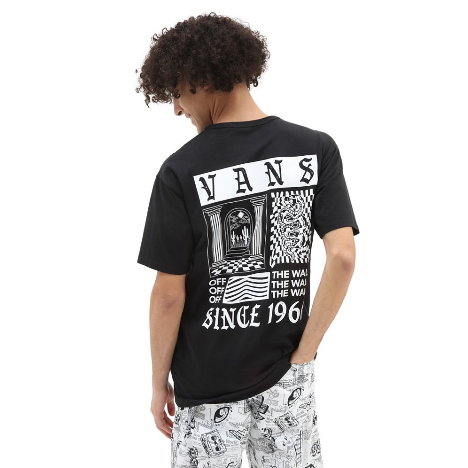Vans Kevin Peraza Off The Wall חולצת טריקו שחורה