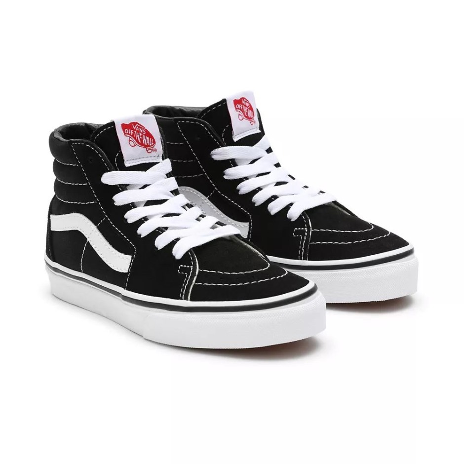 נעלי Vans Kid Sk8-hi (4-8 שנים) שחורות