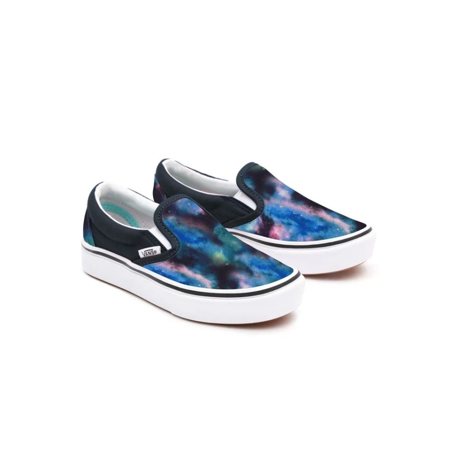 Vans Kids Customs Cosmic Galaxy נעלי החלקה (4-8 שנים)