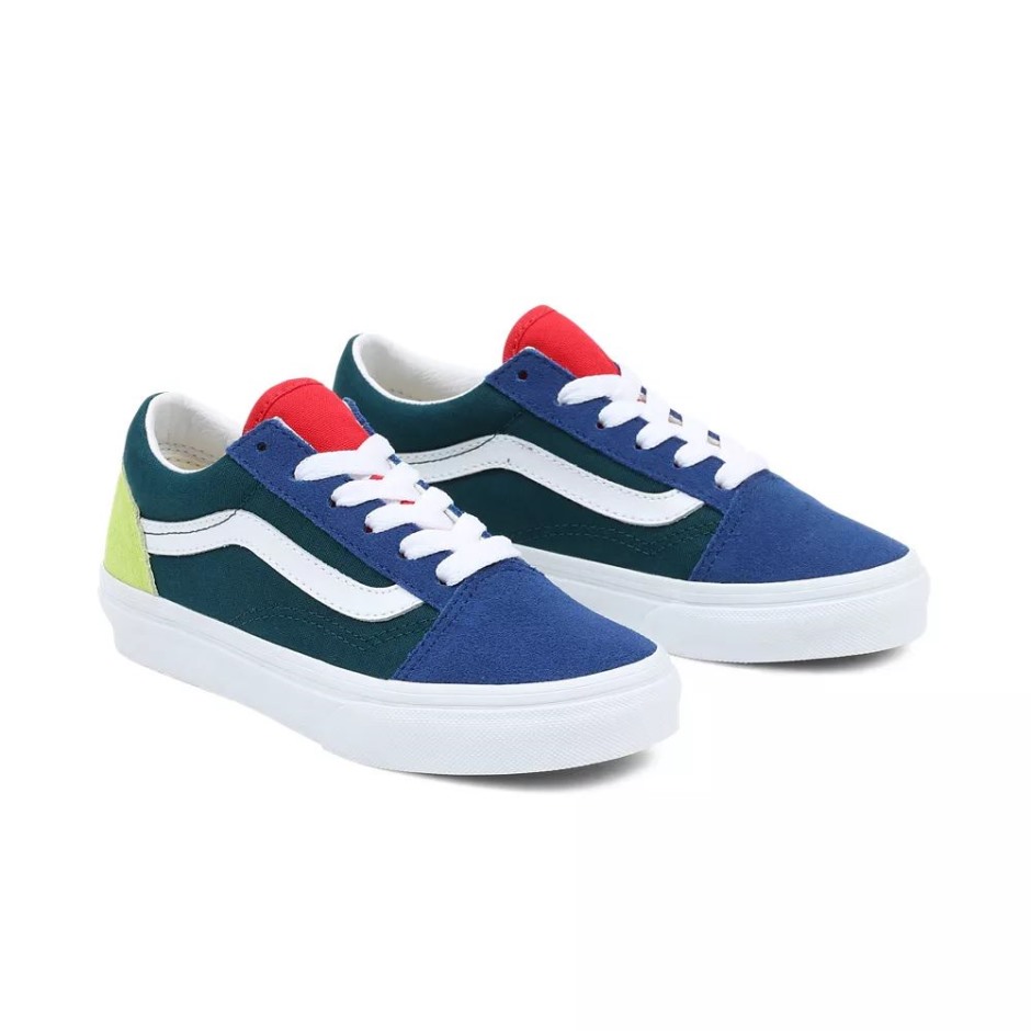 Vans Kids Old School נעלי (4-8 שנים) מולטי