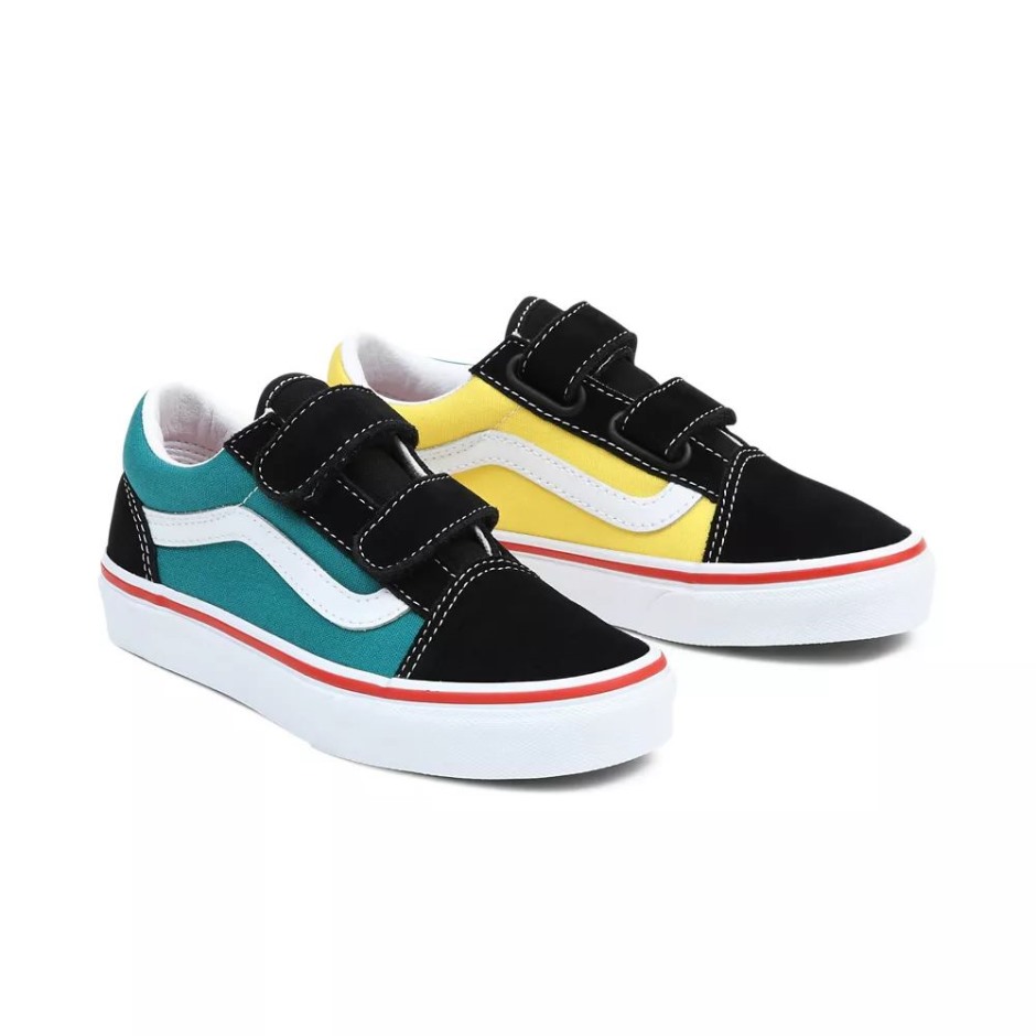Vans Kids Old School V נעליים (4-8 שנים) Multi