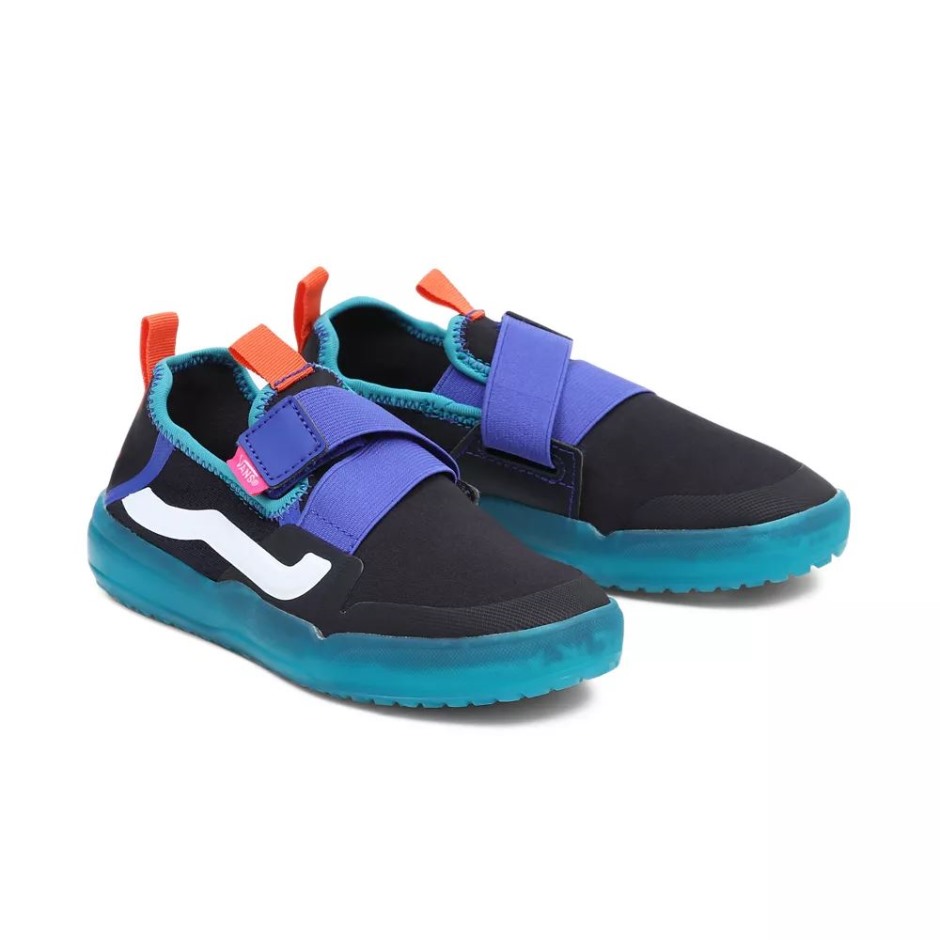 Vans Kids Strker Ultimatewaffle V נעלי (4-8 שנים) כחול-שחור