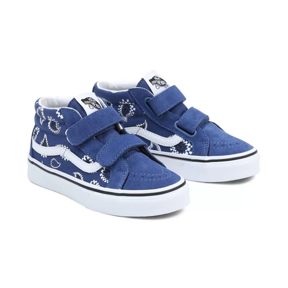 Vans Kids Sk8-mid Resution V Shoes (4-8 שנים) כחול