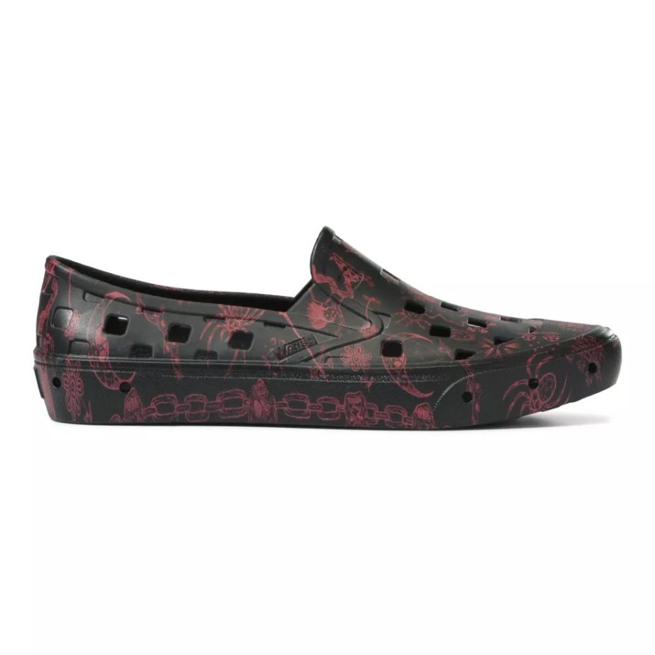 Vans Mike Gigliotti Slip-on Trk נעליים שחור-אדום