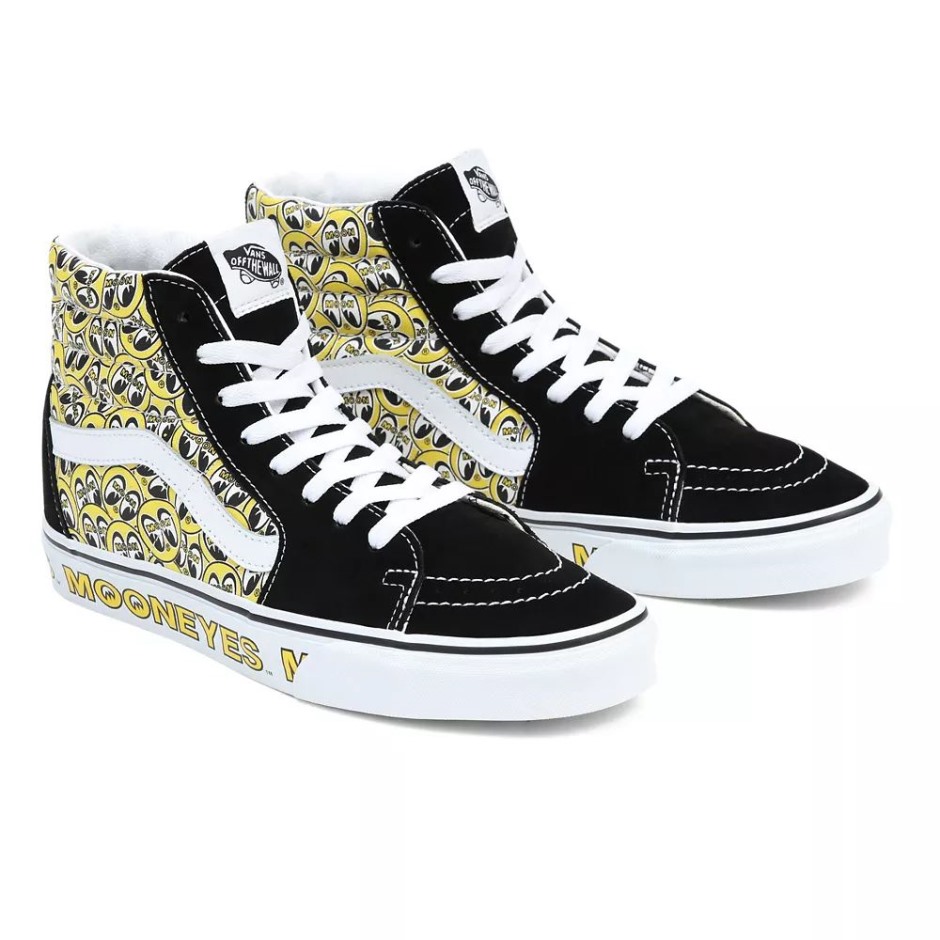 Vans Mooneyes Sk8-hi נעלי שחורות