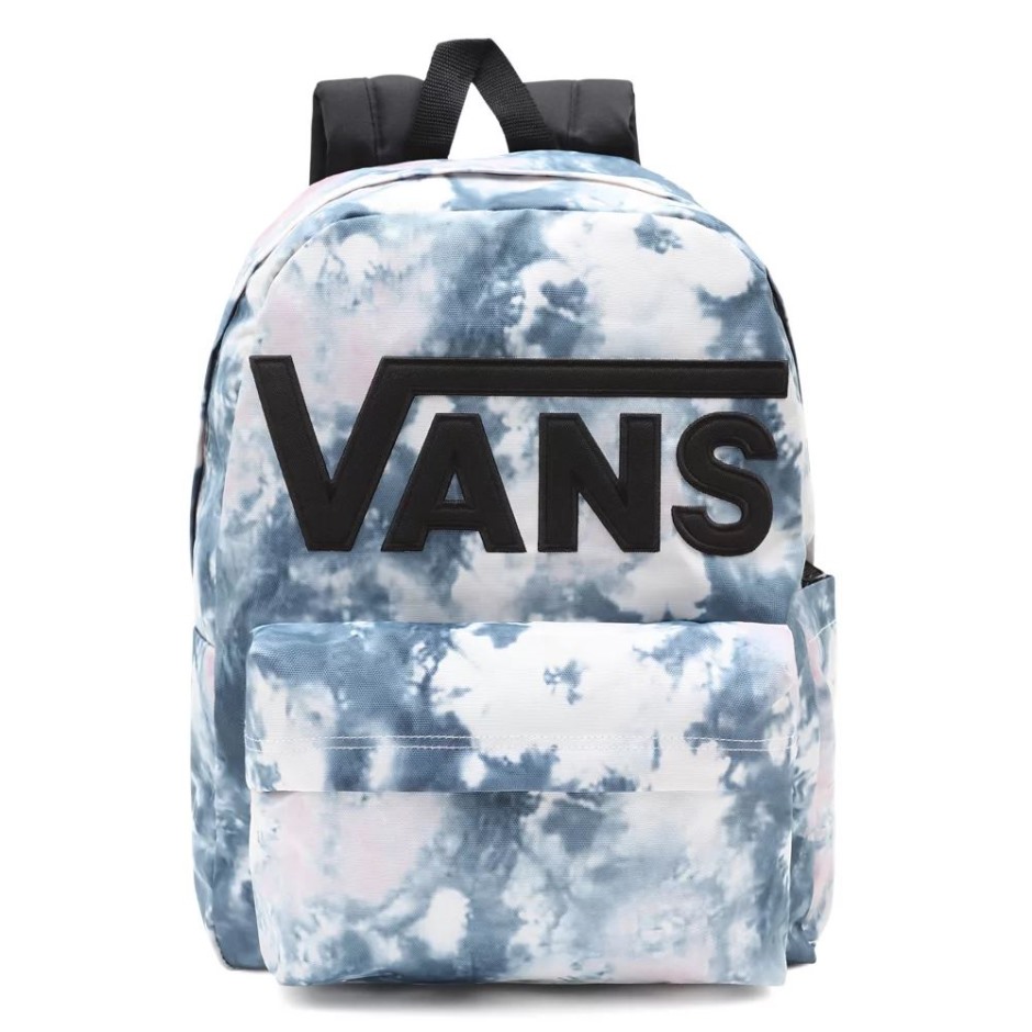 Vans Old Skool Drop V תיק גב כחול-לבן