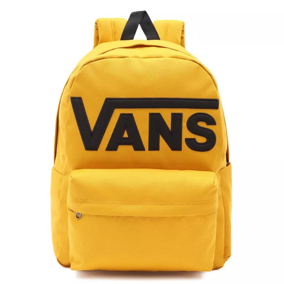 Vans Old Skool Drop V תיק גב צהוב-כתום