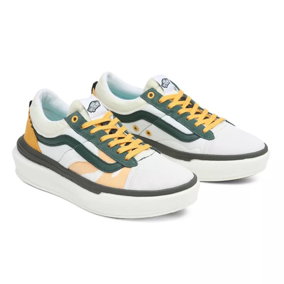 Vans Old School Overt Plus Cc נעלי ירוק-לבן