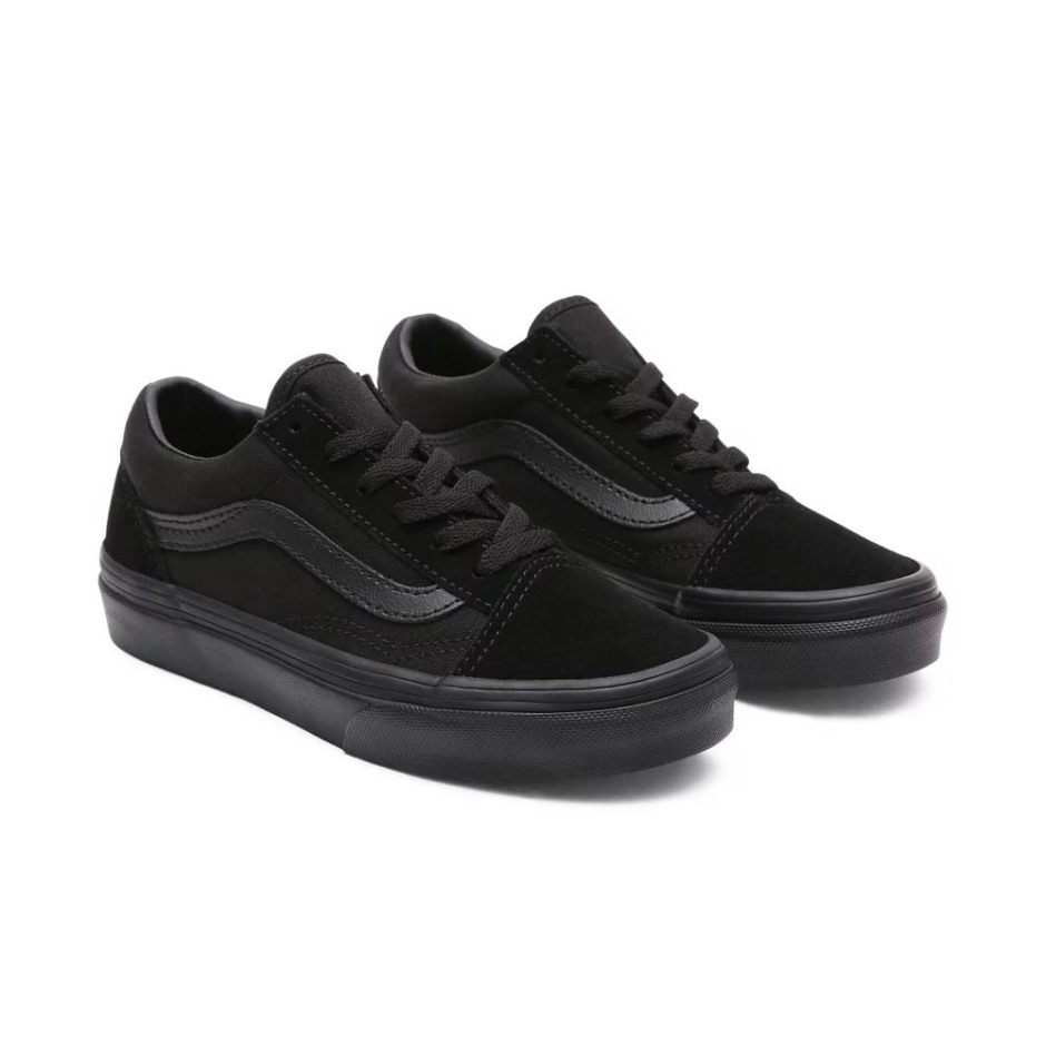Vans Old School נעלי ילד (4-8 שנים) שחורות