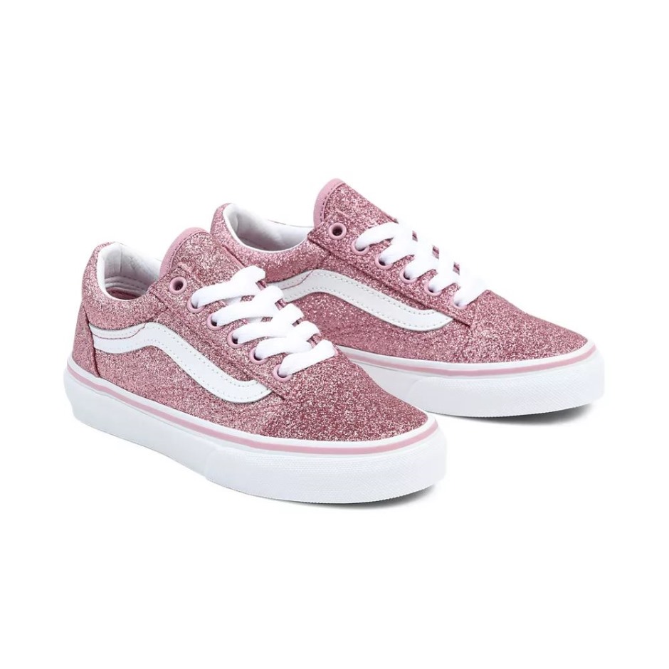 Vans Old School נעלי ילדים (4-8 שנים) ורוד