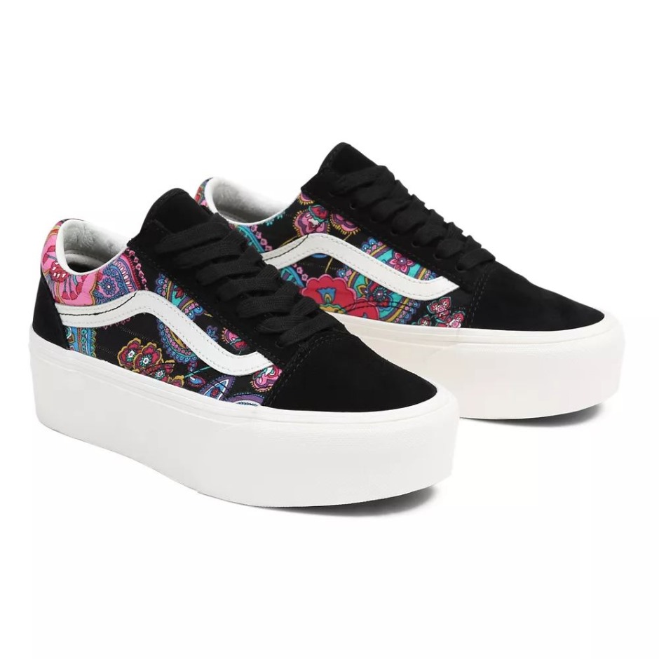Vans Old School Stackform נעלי שחור-מולטי