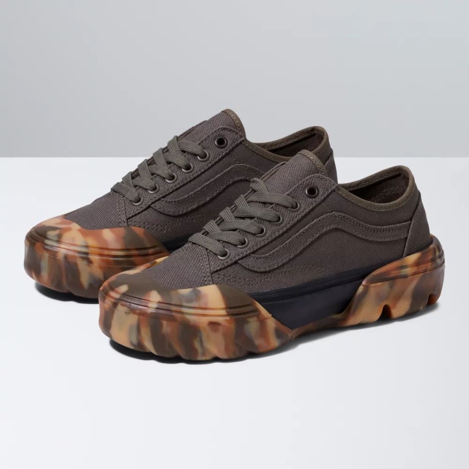 Vans Old School נעליים מודולריות מחודדות בצבע אפור