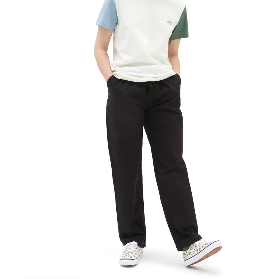 Vans Range מכנסיים רגועים שחורים