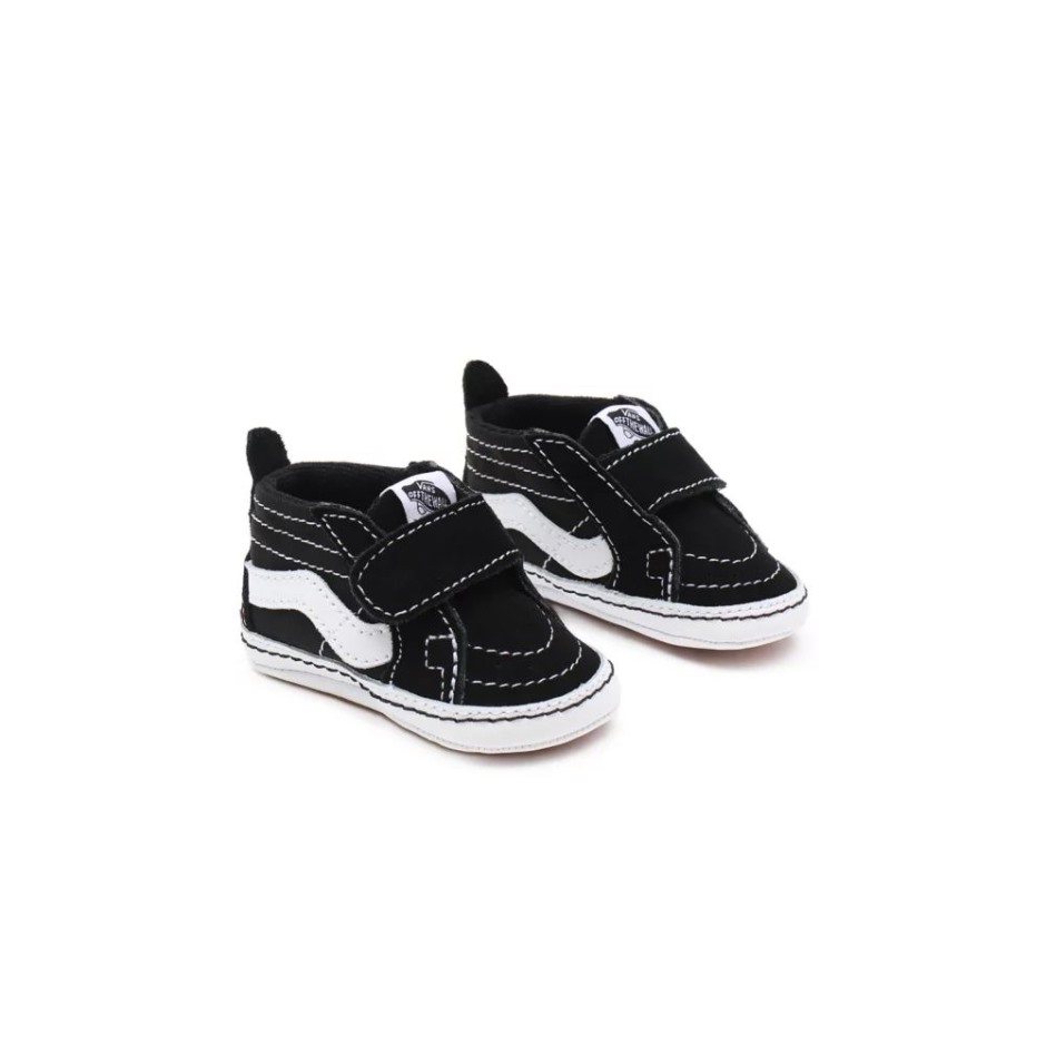 Vans Sk8-hi נעלי עריסה לתינוק (0-1 שנה) שחור