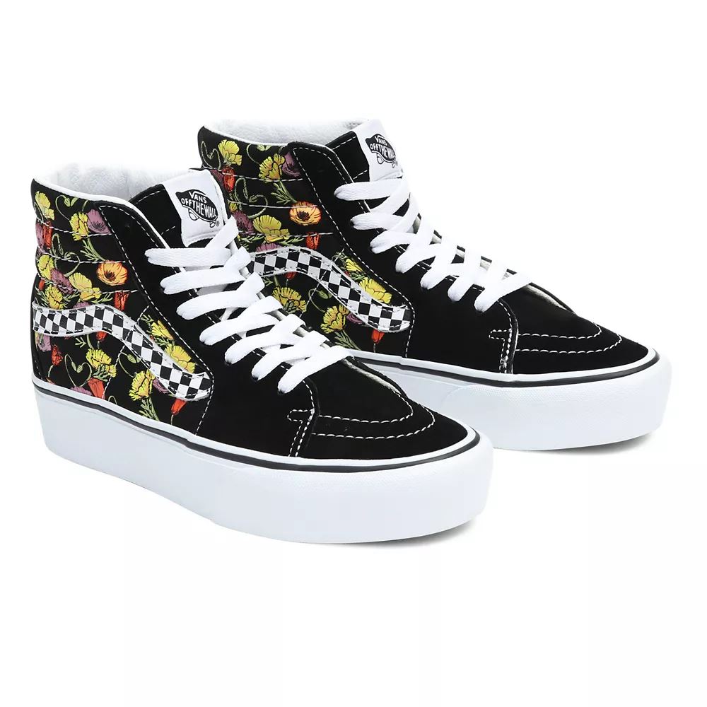 Vans Sk8-hi Platform 2.0 נעלי שחור-מולטי