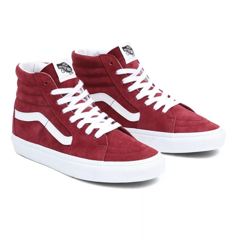 Vans Sk8-hi נעליים אדומות