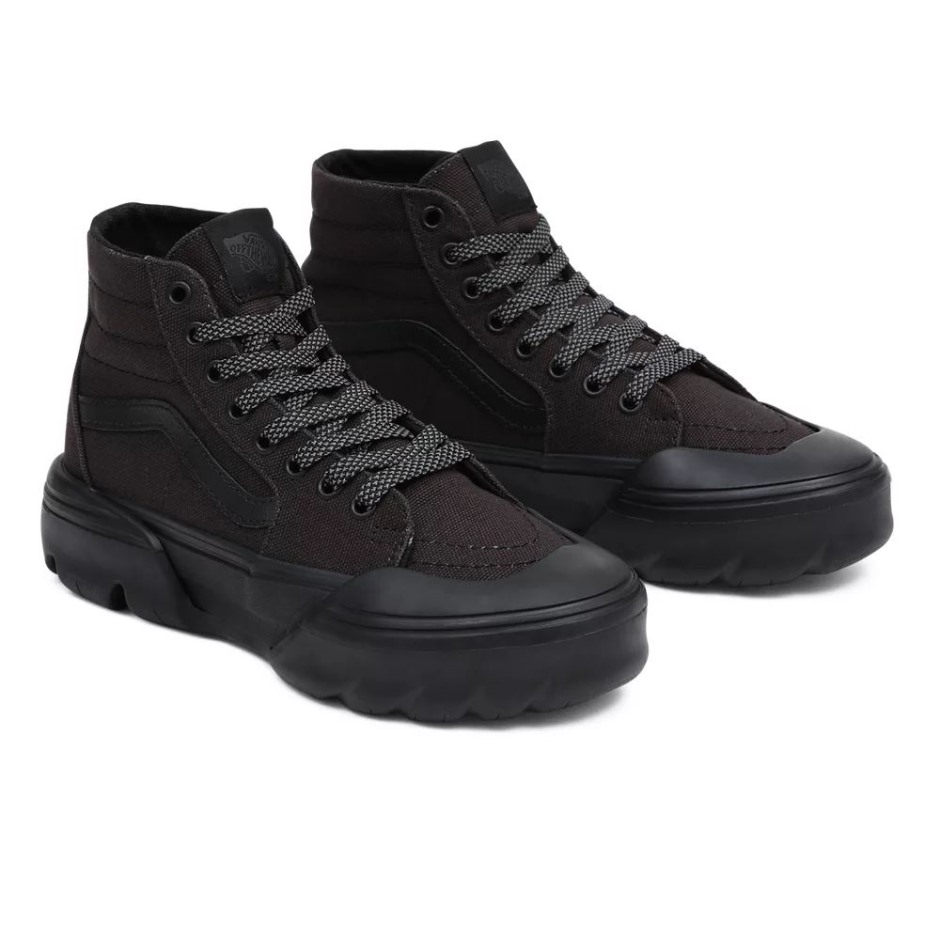 Vans Sk8-hi נעליים מודולריות מחודדות שחורות