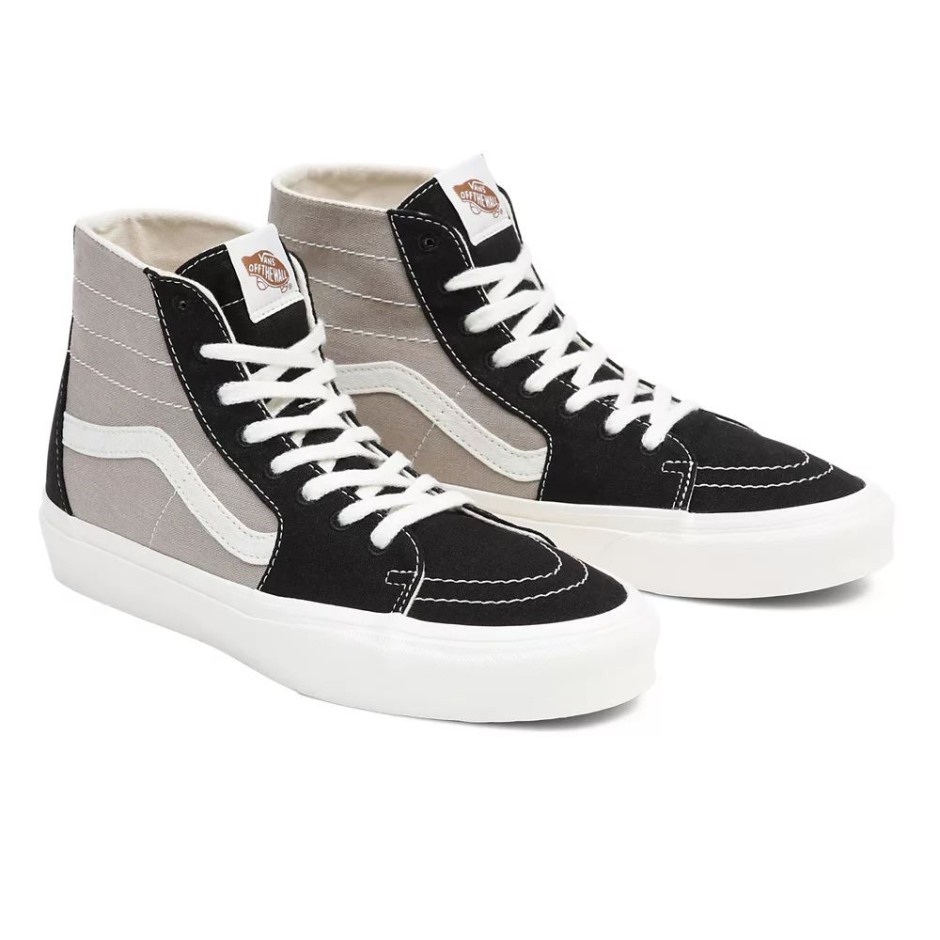 Vans Sk8-hi נעליים מחודדות שחור-אפור