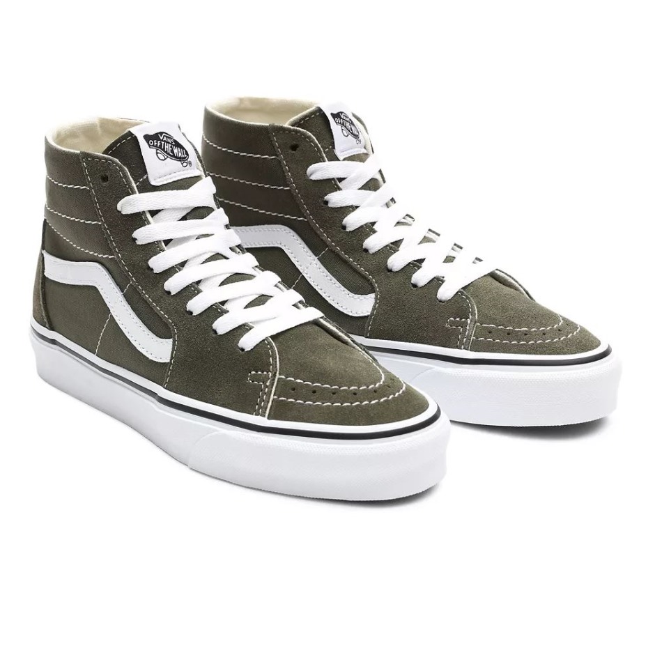 Vans Sk8-hi נעליים מחודדות בצבע ירוק