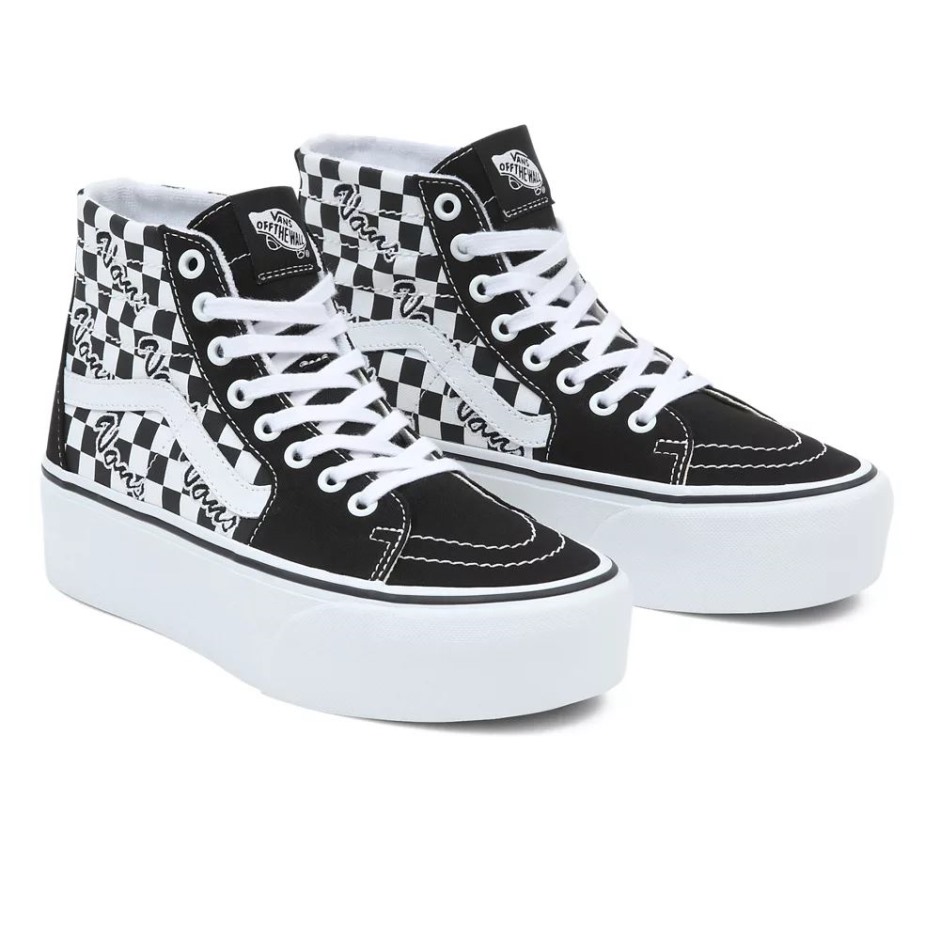 Vans Sk8-hi נעלי Stackform מחודדות שחורות