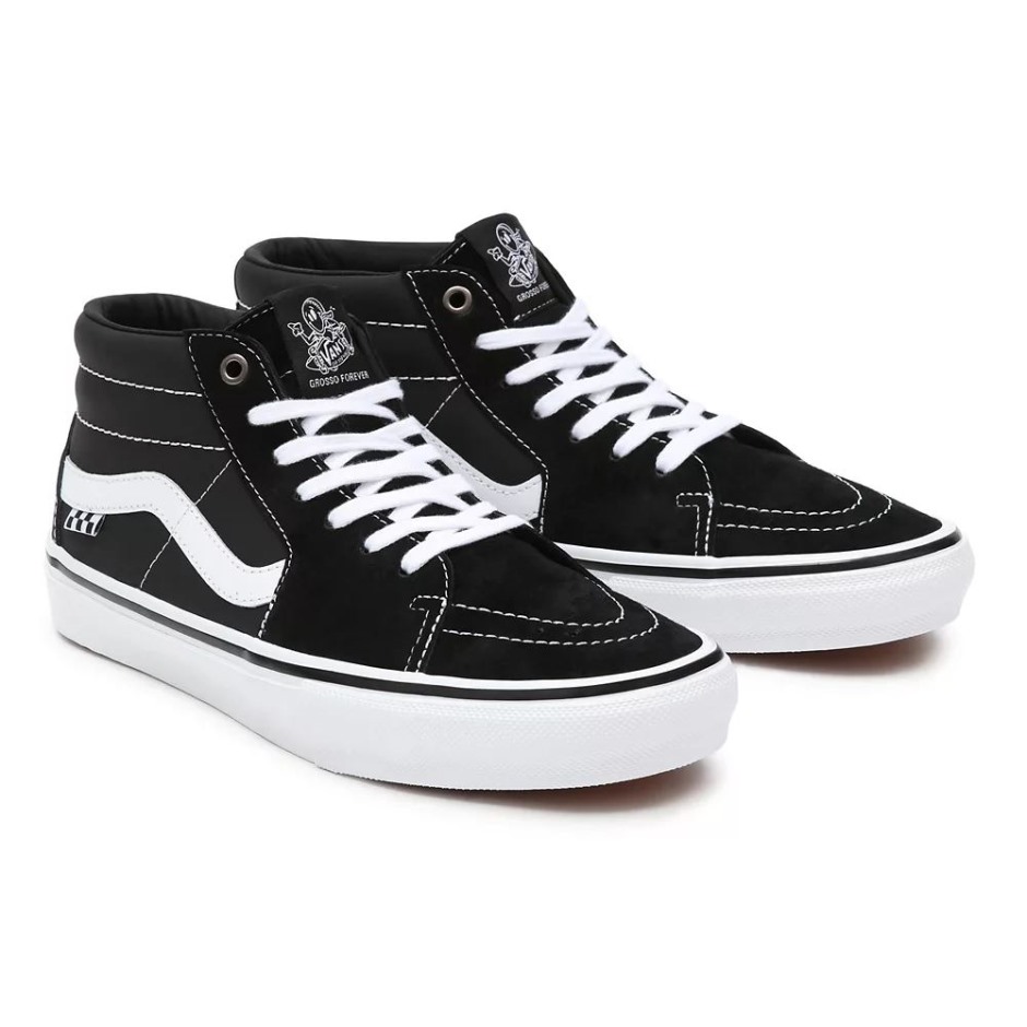 Vans Skate Grosso Mid נעלי שחורות