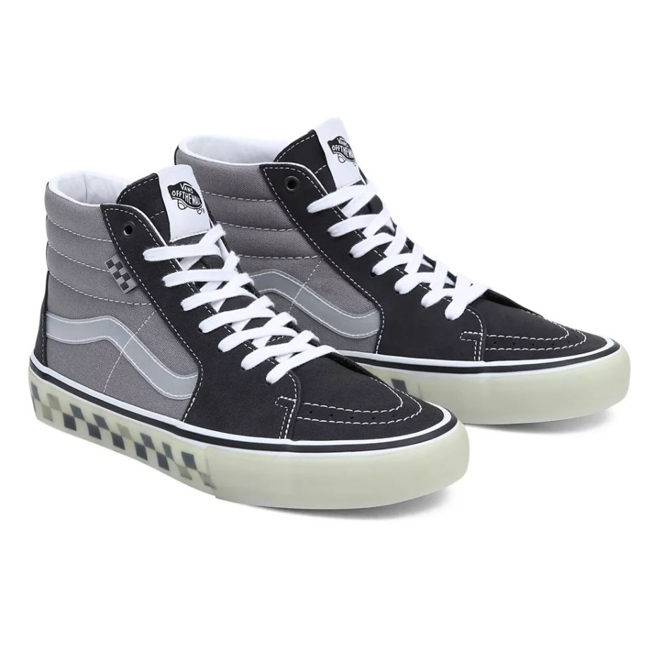 Vans Skate Sk8-hi נעלי שחור-אפור