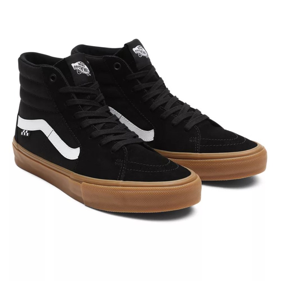 Vans Skate Sk8-hi נעלי נשים שחורות