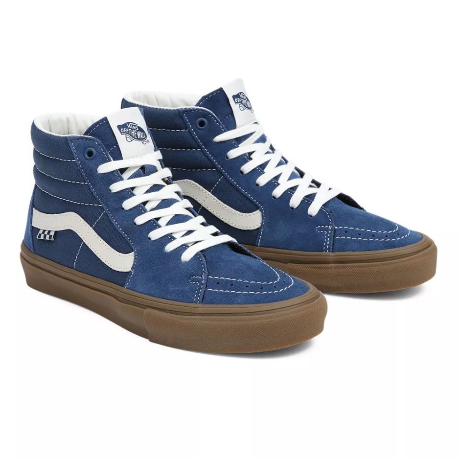 Vans Skate Sk8-hi נעלי כחול