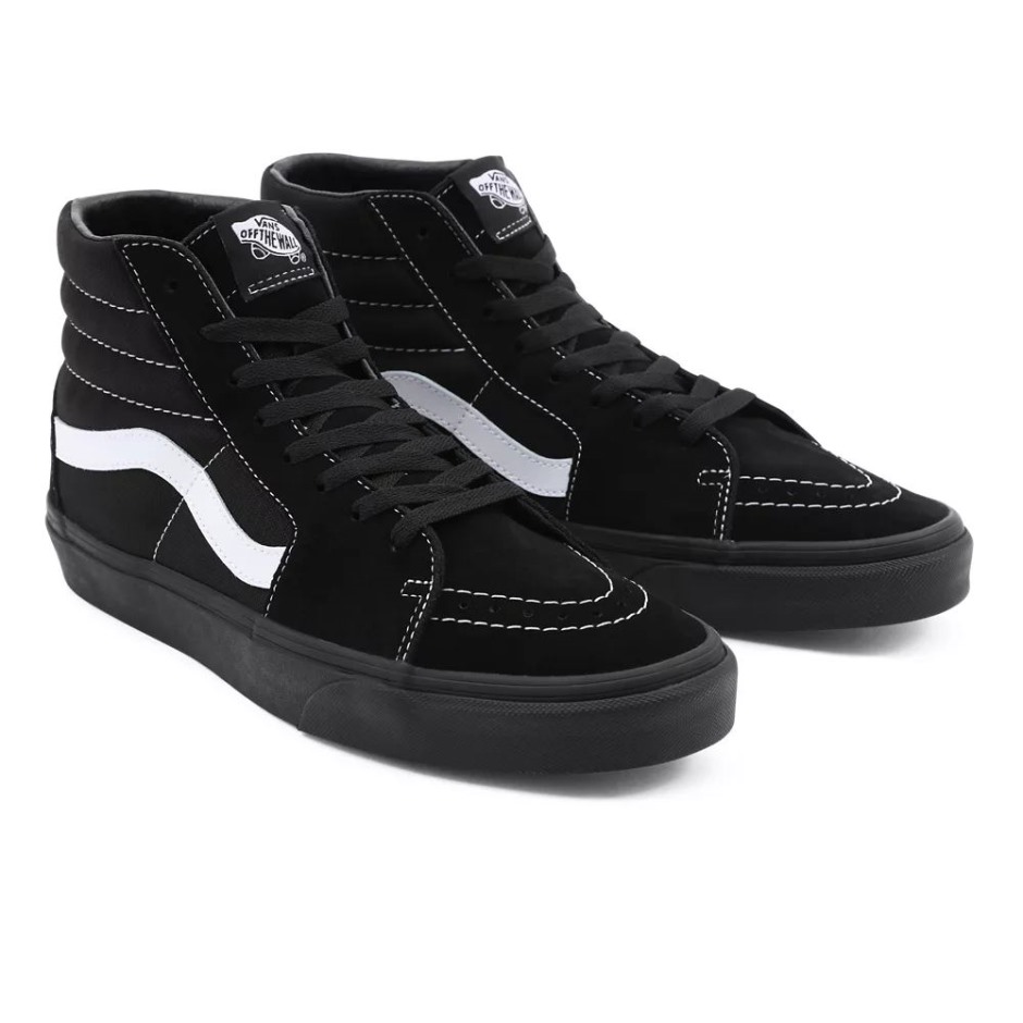 Nelly Vans זמש/knbs Sk8-hi שחור