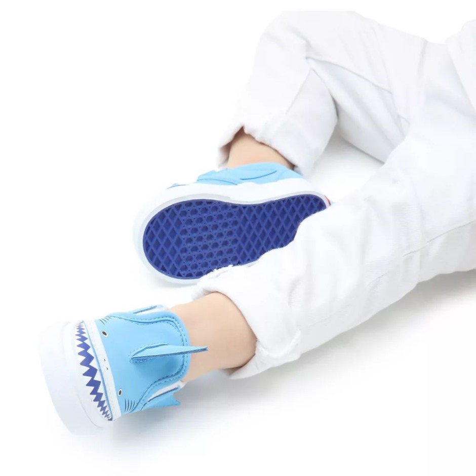 Nelli Tandar Slip-on V Shark (1-4 שנים) כחול
