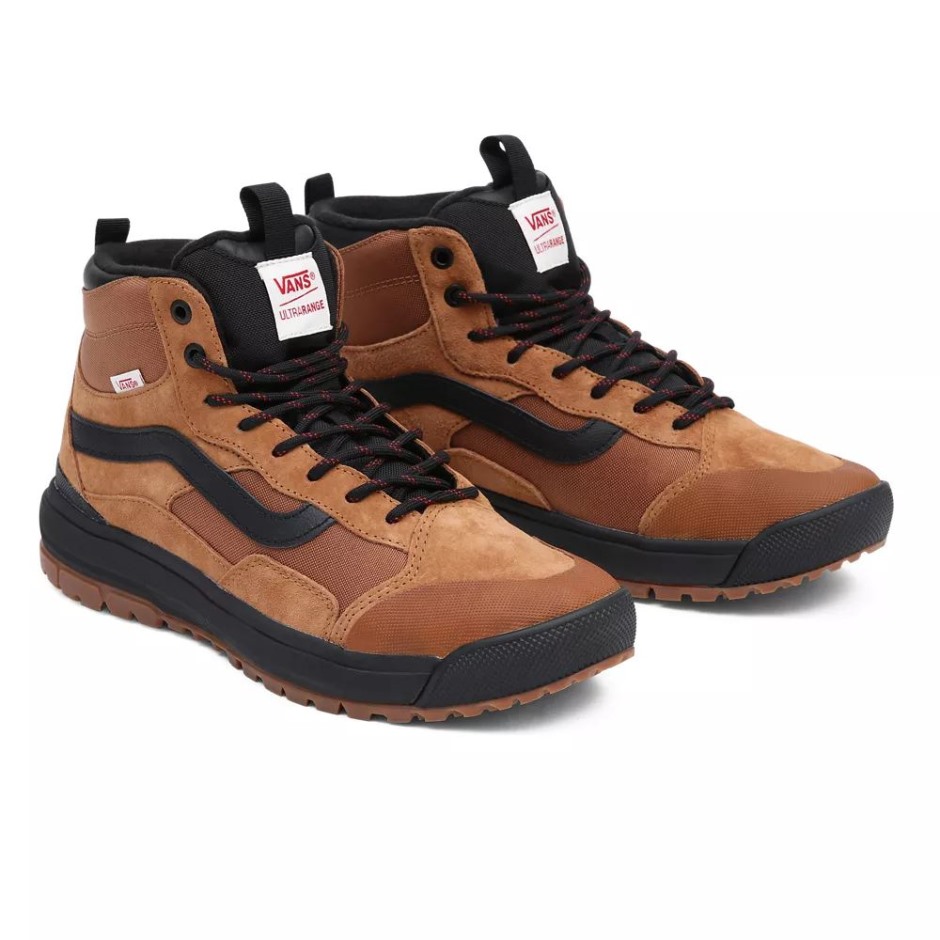 Vans Ultrarange Exo Hi Mte-1 נעלי חום-כתום